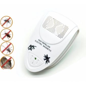 Bug Scare Ultrasonic Rat Pest Control Repeller / Anti Nyamuk-putih