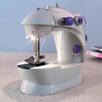 MJstore - Mini Sewing Machine 4 in 1 Mesin Jahit Portable Include Adaptor