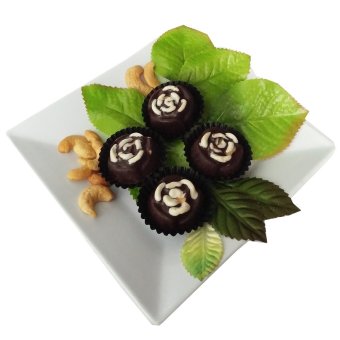 Luve Cake - Jual Coklat Mente Bunga Murah - isi 30 biji