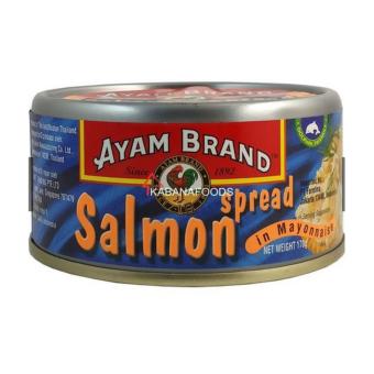 Ayam Brand Ikan Salmon Mayones oles kalengan 170gr 2 kaleng