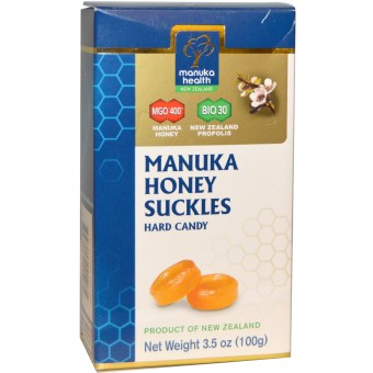Manuka Health MGO 400+ Manuka Honey & Propolis Suckles