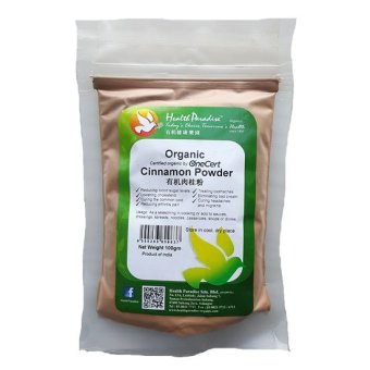 Health Paradise Organic Cinnamon Powder - Bubuk Kayu Manis Organik
