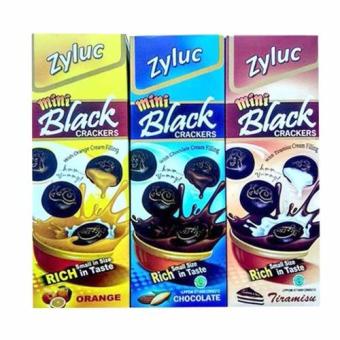 Zyluc Mini Black Crackers [Orange, Chocolate, Tiramisu]