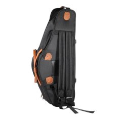 1680D Water-resistant Oxford Cloth Bag Cotton Padded Advanced Fabrics Sax Soft Case Adjustable Shoulder Straps Pocket for Alto Saxophone (Black) Outdoorfree