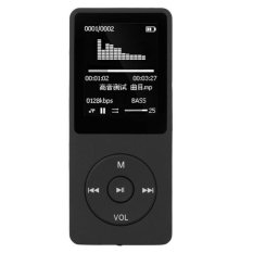 1.8' TFT Black 8G MP3 HiFi Lossless Sound Music Player FM Recorder TF Card Black free shipping