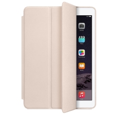 2015 new top Smart cover for ipad air 2 case ultra thin flip leather stand luxury original capa funda for apple iPad air2 case (Beige)