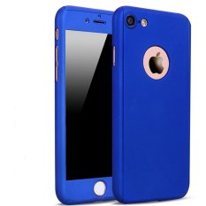 360 Degree Full Body Protect Hard Slim Case Cover with Tempered Glass for iPhone 5/
