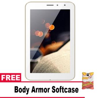 Advan Vandroid I7A Bima Tablet 4G LTE – 8GB – White + Free Body
Armor Softcase