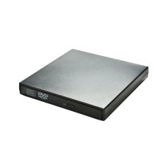 Amango USB 2.0 External Slim CD±RW DVD ROM CD-R/RW CD-TEXT Combo Drive (Black)