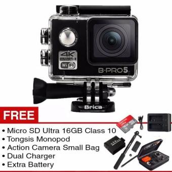 Brica Action Camera B-Pro 5 Alpha Edition Mark II Complete Pack(Black)  
