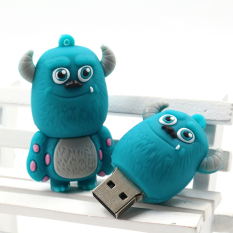 Cute mini smile cow monster university pen drive 64GB usb flash drive memorycard U stick disk new 2016
