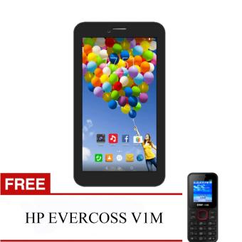 Evercoss Winner Tab S3 AT7F – 8GB – Hitam + FREE HP EVERCOSS V1M