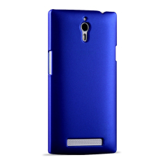 For OPPO Find 7 X9007 Hard Ultra Thin PC Snap-on Back Case Cover - Blue