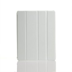 GETEK Ultra Slim Magnetic Leather Smart Stand Cover for Apple iPad Mini 1/2 (White)
