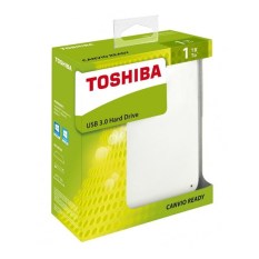 Hardisk External Toshiba 1TB CANVIO READY (White)
