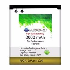 Hippo Baterai Smartfren Andromax C2 / C2s / C3si - 2000 Mah(Clear)
