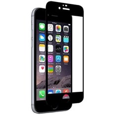Hot Sale Ultra-thin Full Covered Premium HD 0.26mm Round Angle Anti-Fingerprint Screen Glass Protector for iPhone 6 6s (Black) - Intl