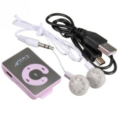 Hot Selling Small clip mp3 belt mirror screen card Mini clip mp3 player memories of the mirror panel