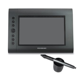 HUION H610 Pen Graphic Tablet Medium – Abu-abu