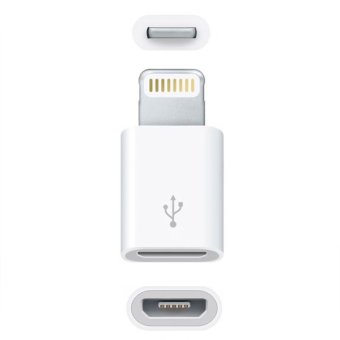Micro USB Female to Lightning 8 Pin Adapter for iPhone 5/5s, iPad Air/Mini, iTouch