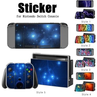 NEW Game Decal Skin Sticker Anti-dust PVC Protector For Nintendo Switch Console ZY-Switch-0029 - intl