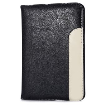 TimeZone PU Leather Flip Cover for iPad Mini (Black)