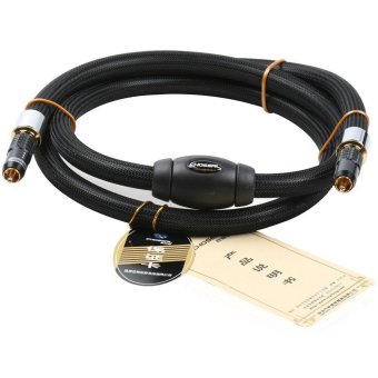 Choseal TA5201 OCC 24K Goldplated OD13mm HiFi Digital Coaxial Cable (1.5M)