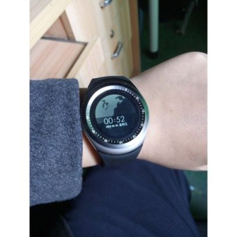 Manufacturers direct Y1 round screen smart Bluetooth phone watchchildren's QQ WeChat positioning phone watch on behalf of a - intl