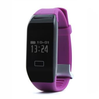 Kisnow H3 Bluetooth Waterproof Heart-Rate Monitor Sleep Sports Pedometer Smart Trackers(Color:as Main Pic) - intl