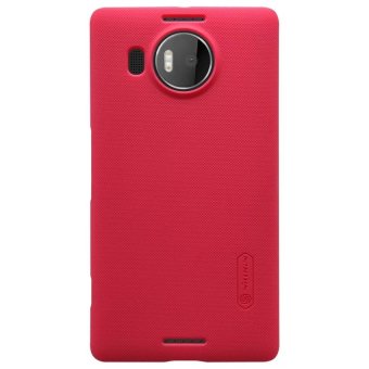Nillkin Frosted Shield Hard Case Original untuk Nokia Lumia 950 XL - Merah + Gratis Nillkin Screen Protector