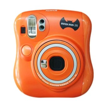 Fujifilm Instax Polaroid Camera Mini 25s Hallowen - Oranye