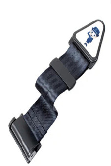 HengSong Car Seat Belt Adjuster Fixator for Kids Safety Harness Strap (Black)