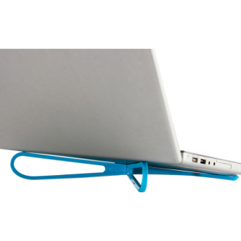 Velishy Stan Pendingin Laptop Portabel Plastik (Biru)
