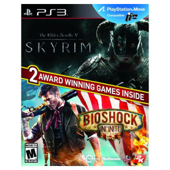 2K Games The Elder Scrolls V: Skyrim & Bioshock Infinite Greatest Hits Bundle - PlayStation 3 (Intl)