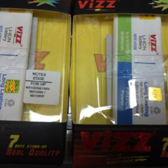Vizz Baterai Batt Batre Battery Double Power Vizz Samsung Note 4 Edge N9150 N915K 3700 Mah