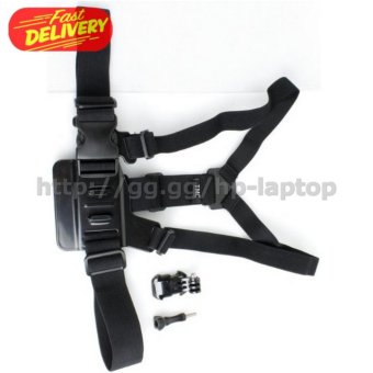 TMC Chest Harness Belt Strap with J-Hook Mount Set for GoPro / Xiaomi Yi / Xiaomi Yi 2 4K - EBL023 - Black