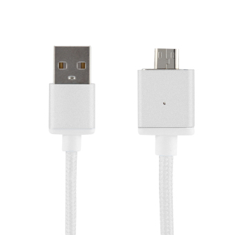 VAKIND 1M Braided Micro USB Magnetic Charging Cable For Android Phone/Tablet (Color:c1)