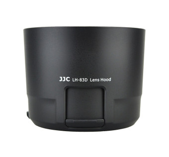 JJC LH-83D BLACK Reversible Lens Hood For CANON EF 100-400mm f/4.5-5.6L IS II USM Lens w/ CPL ND Filter Adjustment Window replaces Canon ET-83D - intl