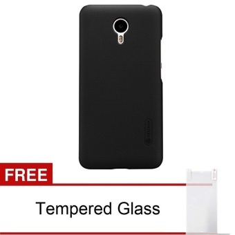 Nillkin Meizu M2 Note Super Frosted Shield Hard Case - Hitam + Free Tempered Glass