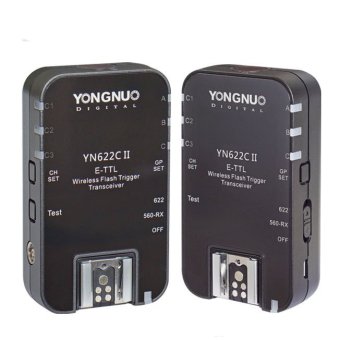 YONGNUO YN622C II HSS E-TTL Flash Trigger for Canon Camera Compatible With YN622C YN560-TX RF-603 II RF-605