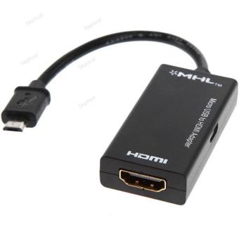 YBC USB to HDMI MHL Micro USB Male to HDMI Female Vedio Cable Connection Adapter - intl