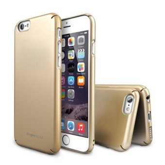 Super-Slim & 360 Protection Back Cover Cases for iPhone 6/6S 4.7 Inch (Gold)
