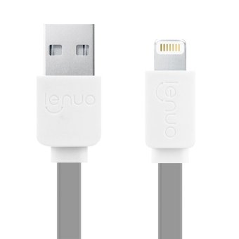 Lenuo 100cm 2.4A 8 Pin Cable lightning USB Sync and Charge Cable USB connectors For Apple iPhone 6 / 6s Plus ipad ipod (Grey)