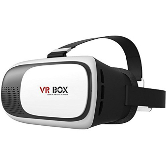 moob 360 Viewing Immersive Virtual Reality 3D VR Glasses (Black/White) - Intl