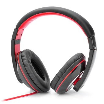 ZUNCLE Universal Over-The-Ear Headphones (Red)