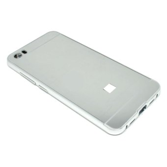 Hardcase Aluminium Tempered Glass Hard Case for Xiaomi Mi5 - Silver