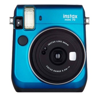 Fujifilm Kamera Polaroid Instax Mini 70s - Biru 70s Blue.
