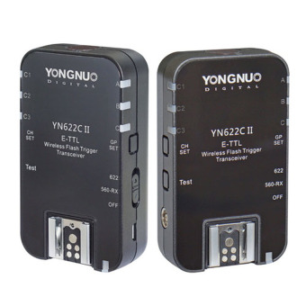 YongNuo YN622CII HSS E-TTL Flash Trigger for Canon Camera YN622CYN560-TX RF-603 II RF-605 - Intl