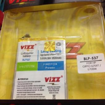 Vizz Baterai Batt Batre Battery Double Power Vizz Oppo BLP 537 Untuk U705T U705W