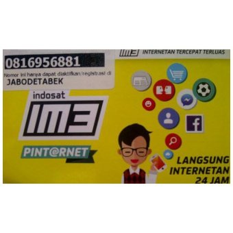 Indosat Im3 10 digit 0816 956 881 Kartu Perdana Nomor Cantik Seri Langka